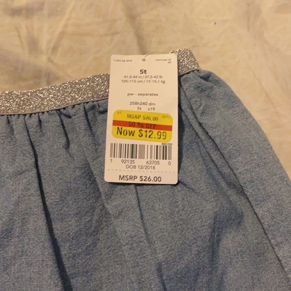 NWT Jean skirt - Picture 2 of 4